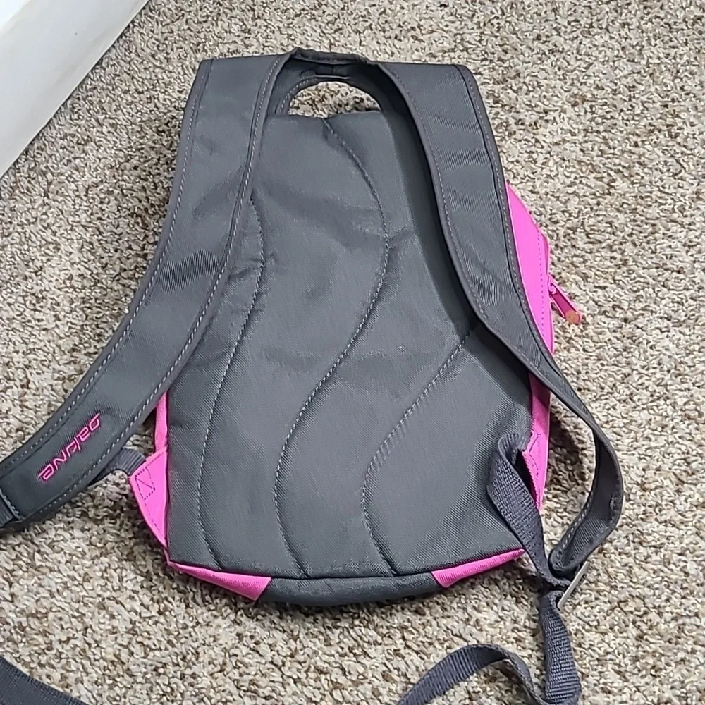 Dakine Charcoal and Fuchsia Backpack